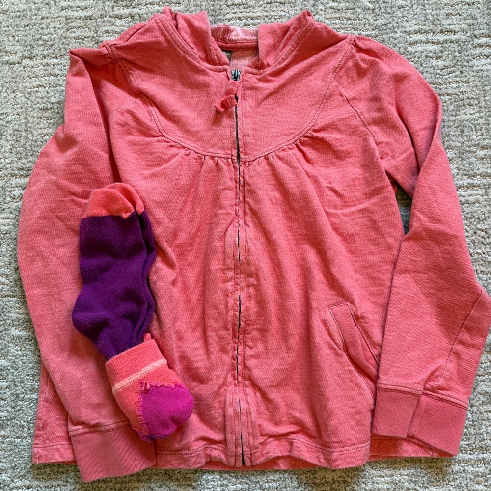 Tea Collection Hoodie and Matching Socks